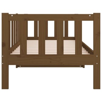 Slaapbank 80x200 cm massief grenenhout honingbruin 8720287133872 8