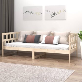 Slaapbank massief grenenhout 90x200 cm 8720287067931 1