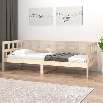 Slaapbank massief grenenhout 90x200 cm 8720287067931 4