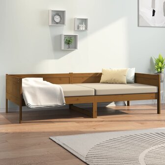 Slaapbank massief grenenhout honingbruin 80x200 cm 8720287072232 7