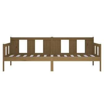 Slaapbank massief grenenhout honingbruin 90x200 cm 8720287072485 7