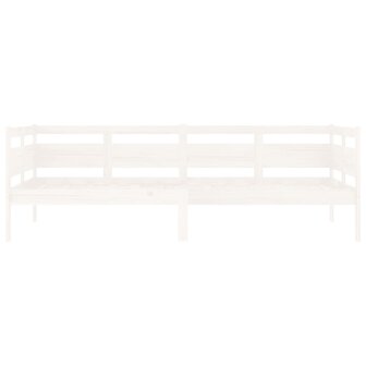 Slaapbank massief grenenhout wit 90x200 cm 8720287072768 5