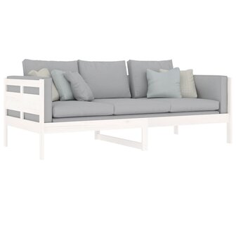 Slaapbank massief grenenhout wit 90x200 cm 8720287072768 8