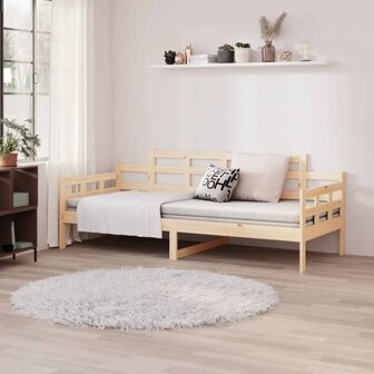 Slaapbank massief grenenhout 90x190 cm 8720287073154 8