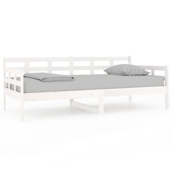 Slaapbank massief grenenhout wit 90x190 cm 8720287073468 2