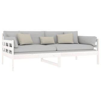 Slaapbank massief grenenhout wit 90x190 cm 8720287073468 6