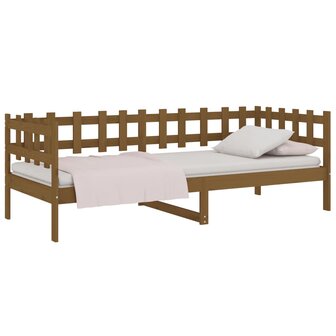 Slaapbank 80x200 cm massief grenenhout honingbruin 8720287136422 3
