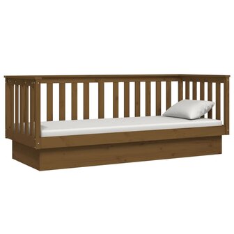 Slaapbank 75x190 cm massief grenenhout honingbruin 8720287214571 6