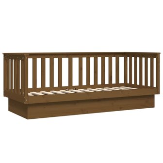 Slaapbank 75x190 cm massief grenenhout honingbruin 8720287214571 7