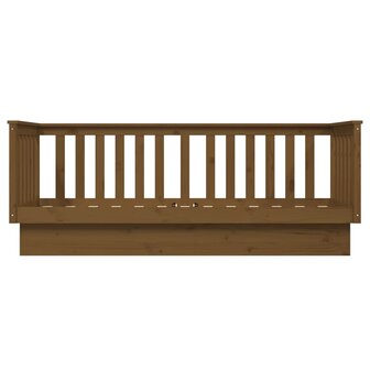Slaapbank 75x190 cm massief grenenhout honingbruin 8720287214571 8