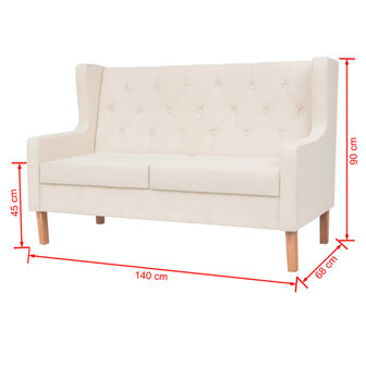 Bankstel 3+2 stof cr&egrave;mewit 2-delig 8718475590033 11