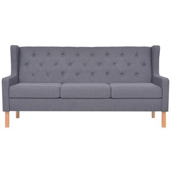 Bankstel stof grijs 2-delig 8718475590064 3