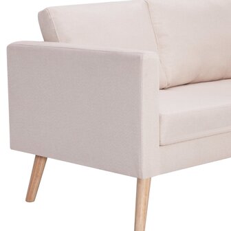 2-delig Bankstel stof cr&egrave;me 8719883666976 10