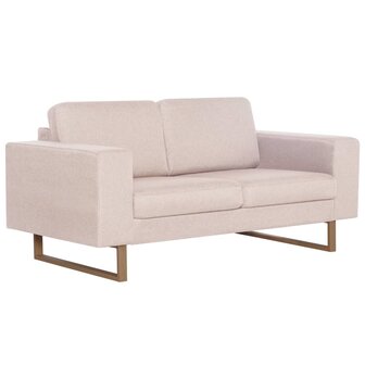 2-delig Bankstel stof cr&egrave;me 8719883667058 6