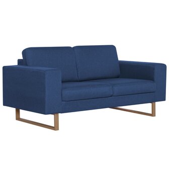 2-delig Bankstel stof blauw 8719883667072 6