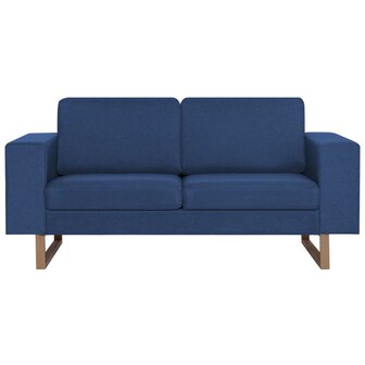 2-delig Bankstel stof blauw 8719883667072 7