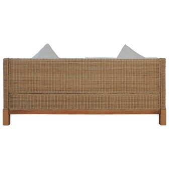 2-delig Bankstel met kussens natuurlijk rattan 8719883731513 11