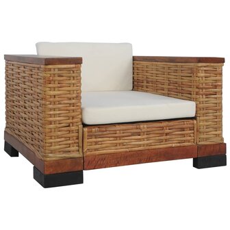 3-delig Bankstel met kussens natuurlijk rattan bruin 8719883731568 2