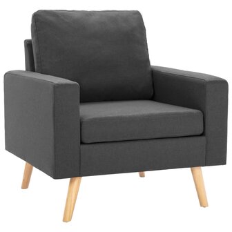 2-delig Bankstel stof donkergrijs 8720286112632 5