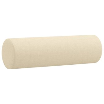 Driezitsbank met sierkussens 180 cm stof cr&egrave;mekleurig 8721012057593 6