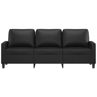 Driezitsbank 180 cm kunstleer zwart 8721012138681 3