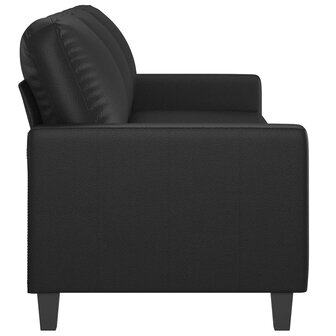 Driezitsbank 180 cm kunstleer zwart 8721012138681 4
