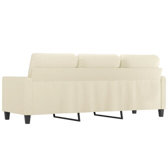 Driezitsbank 180 cm kunstleer cr&egrave;mekleurig 8721012138698 5