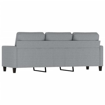 Driezitsbank 180 cm stof lichtgrijs 8721012138971 5