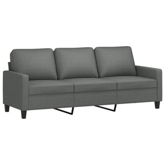 Driezitsbank 180 cm stof donkergrijs 8721012138988 2
