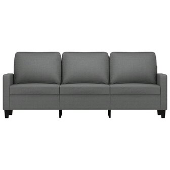 Driezitsbank 180 cm stof donkergrijs 8721012138988 3
