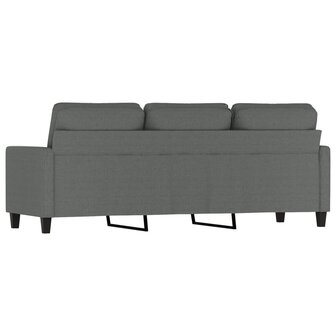 Driezitsbank 180 cm stof donkergrijs 8721012138988 5