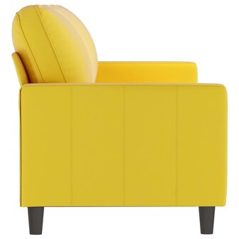 Driezitsbank 180 cm fluweel geel 8721012139411 4