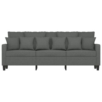 Driezitsbank 180 cm stof donkergrijs 8721012140028 3