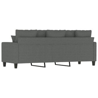 Driezitsbank 180 cm stof donkergrijs 8721012140028 5