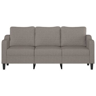 Driezitsbank 180 cm stof taupe 8721012141001 3