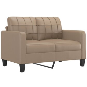 2-delige Loungeset met kussens kunstleer cappuccino 8721012063297 3