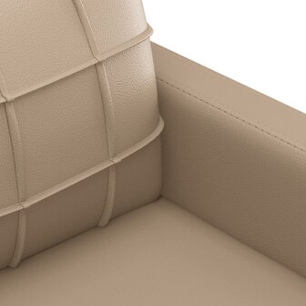 2-delige Loungeset met kussens kunstleer cappuccino 8721012063297 5