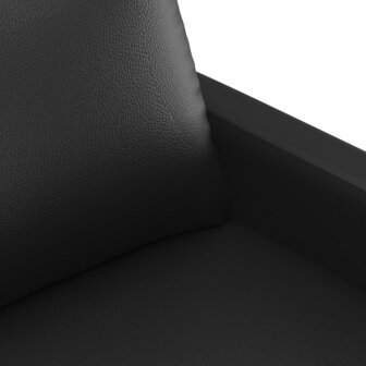 2-delige Loungeset met kussens kunstleer zwart 8721012063754 5