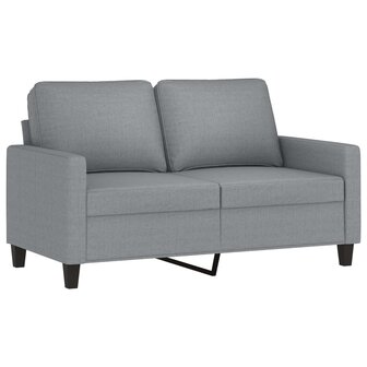 2-delige Loungeset met kussens stof lichtgrijs 8721012064119 3
