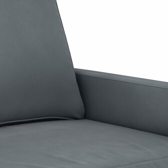 2-delige Loungeset met kussens fluweel donkergrijs 8721012064843 5