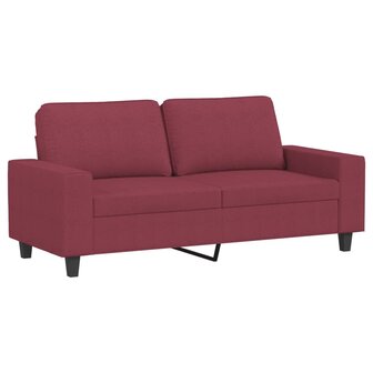 2-delige Loungeset stof wijnrood 8721012068551 4