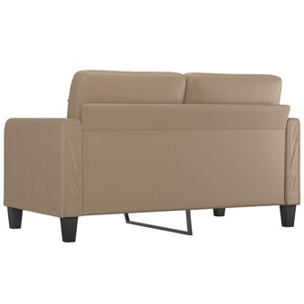 Tweezitsbank 140 cm kunstleer cappuccinokleurig 8721012138476 5