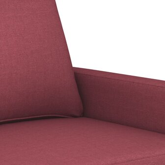 Tweezitsbank 120 cm stof wijnrood 8721012138872 6