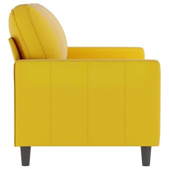 Tweezitsbank 120 cm fluweel geel 8721012139213 4