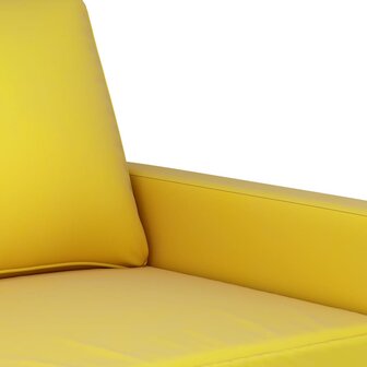 Tweezitsbank 120 cm fluweel geel 8721012139213 6