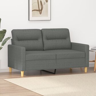 Tweezitsbank 120 cm stof donkergrijs 8721012139541 1