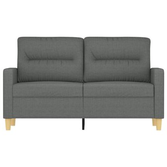Tweezitsbank 120 cm stof donkergrijs 8721012139541 3