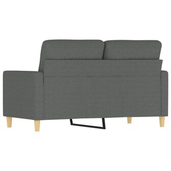 Tweezitsbank 120 cm stof donkergrijs 8721012139541 5