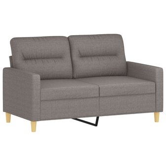 Tweezitsbank 120 cm stof taupe 8721012139602 2