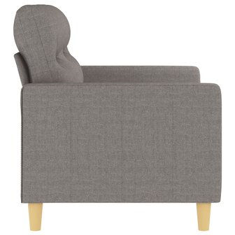 Tweezitsbank 120 cm stof taupe 8721012139602 4